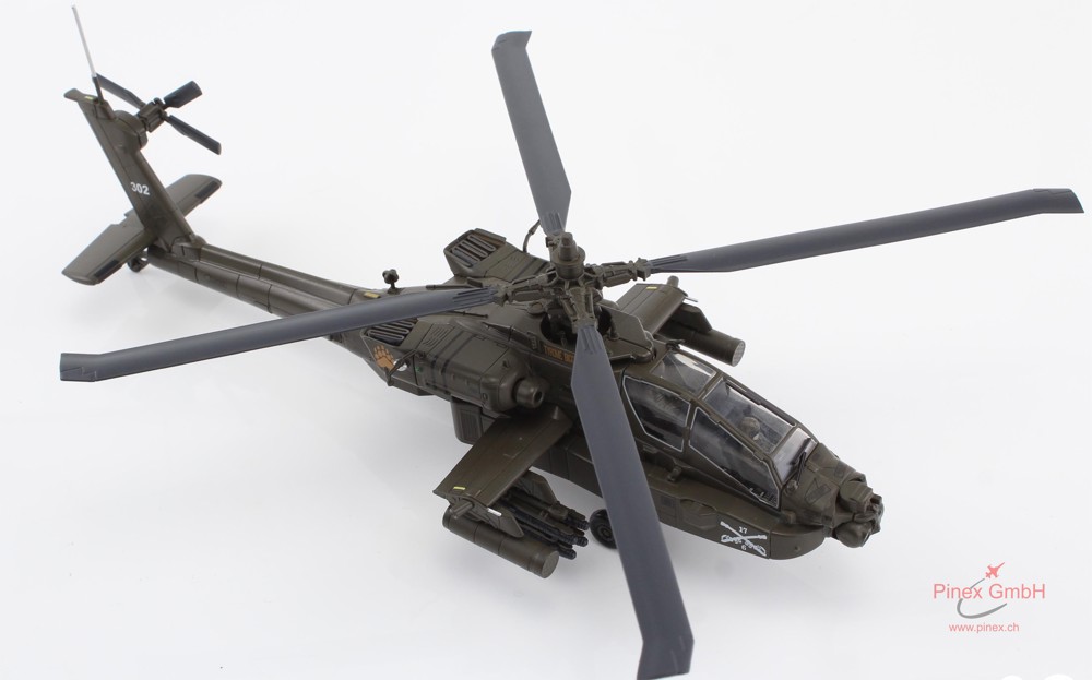 Bild von Apache AH-64D Tyrone Biggums, 4th Combat Aviation Brigade US Army.  Hobby Master  1:72 HH1219. VORBESTELLUNG. LIEFERBAR AUGUST.