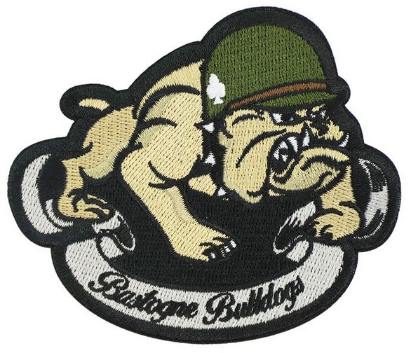 Bild von Bastogne Bulldogs 101st Airborne Abzeichen Patch