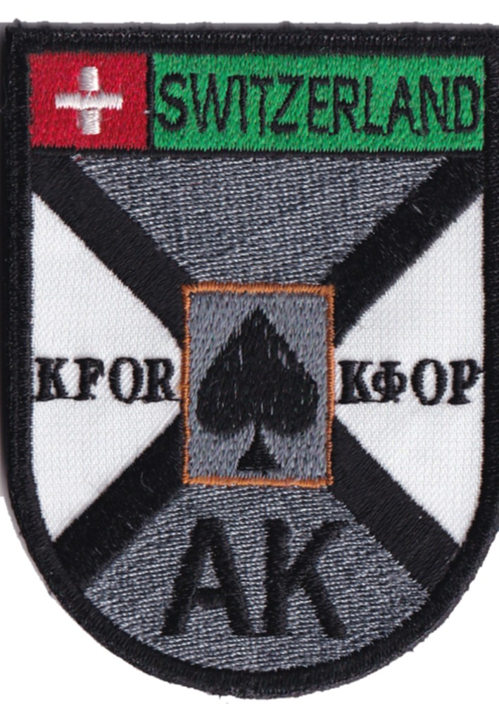 Bild von KFOR AK Badge mit Klett  