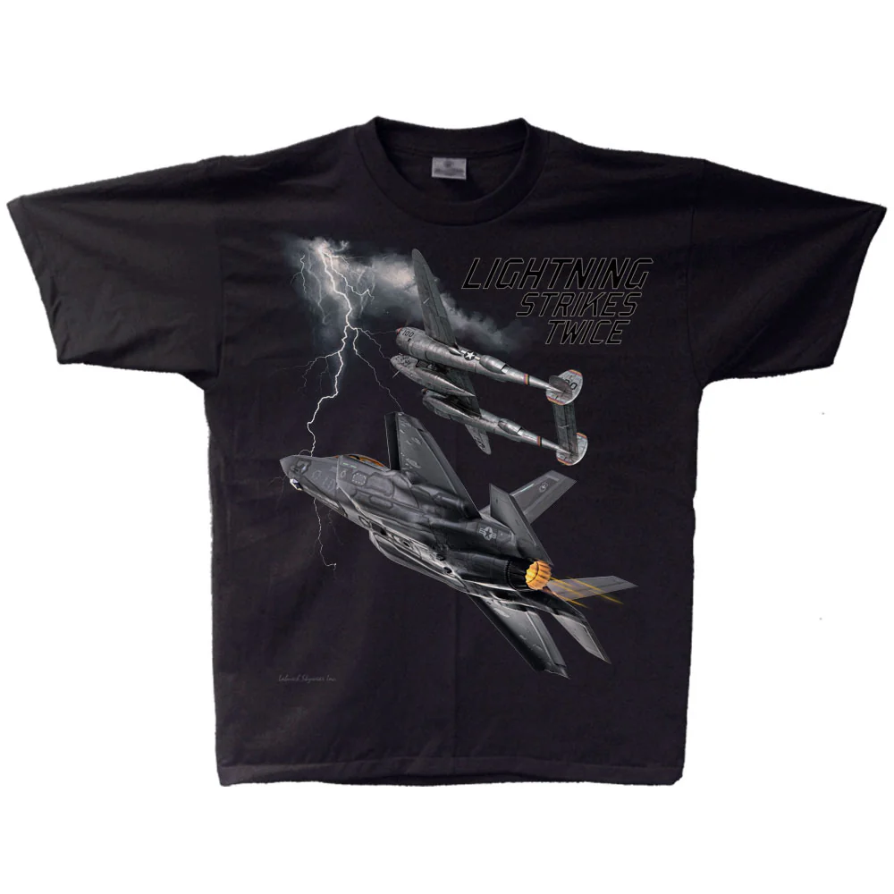 Image de Lightning Strikes Twice T-Shirt