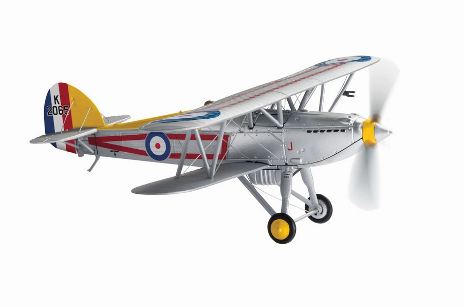 Bild von Hawker Fury Mk.1 RAF No. 1 Squadron 1932 Corgi Die Cast Modell 1:72