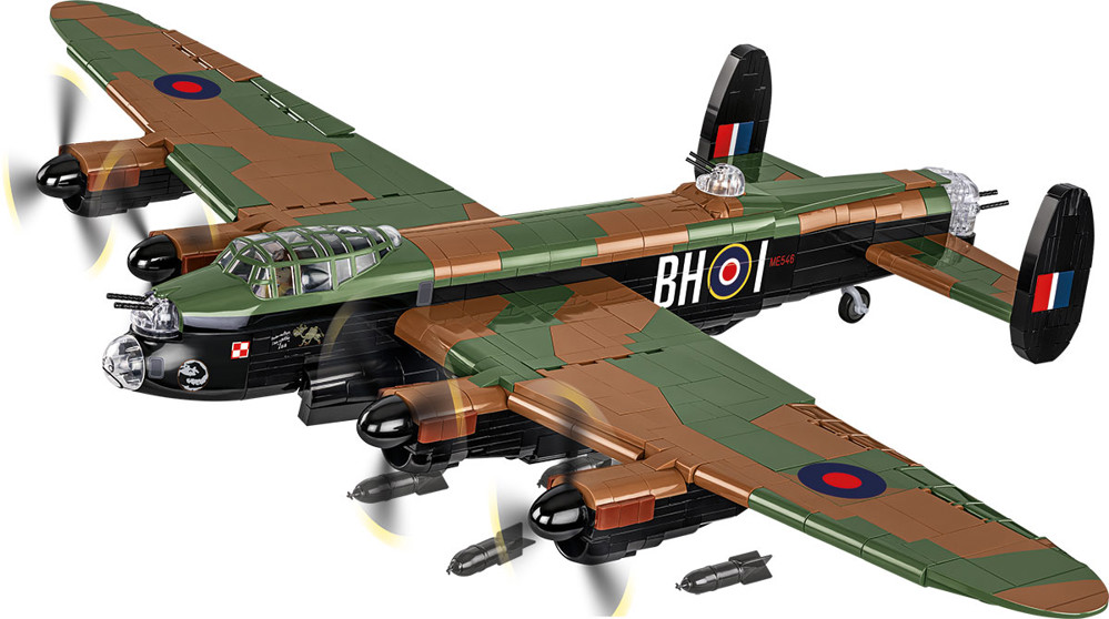 Immagine di Avro Lancaster BIII Dambuster Bomber Baustein Set Historical Collection WW2 COBI 5759