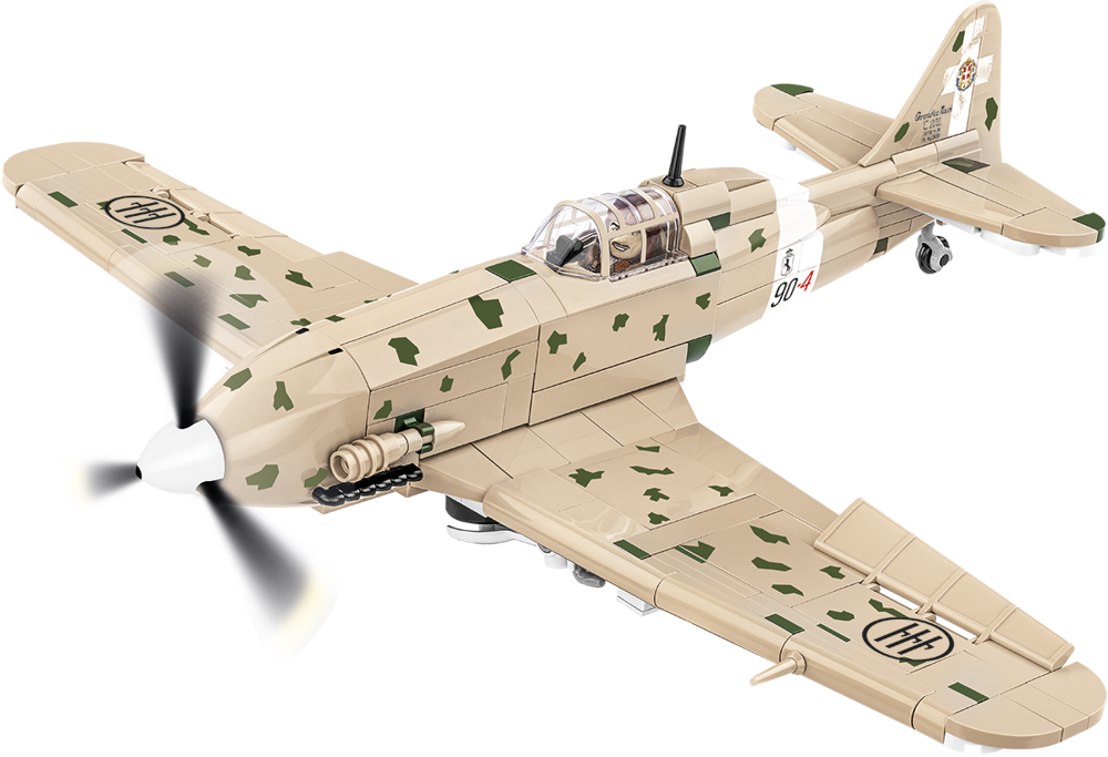 Image de Macchi C.202 "Folgore" Italien WWII Baustein Set COBI 5760