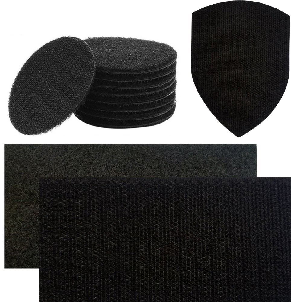 Picture of Velcro / Klett Schwarz beide Seiten in verschiedenen Ausführungen