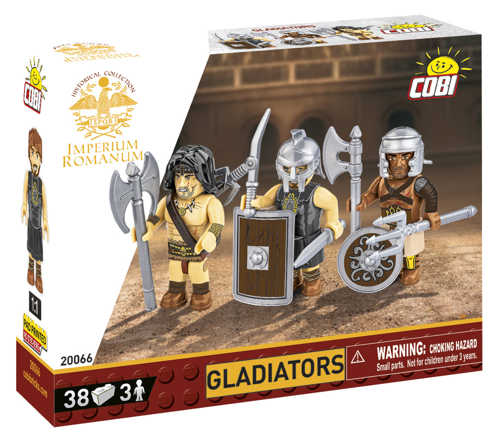 Bild von Gladiators Römisches Imperium Figuren und Bewaffnung Set COBI 20066