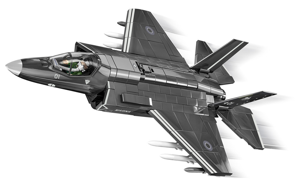 Bild von Lockheed Martin F-35B Lightning II STOVL Kampfjet US/Italian Air Force 5895 Baustein Set VORBESTELLUNG Lieferung Anfang KW 51