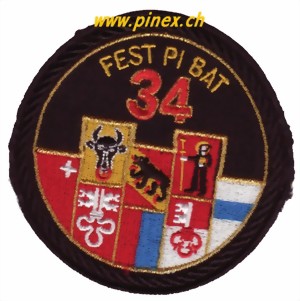 Picture of Festungspionier Bataillon 34  Rand schwarz