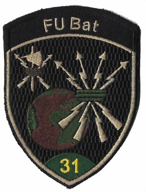 Picture of FU Bat 31 Führungs Unterstützung Bataillon 31 grün mit Klett