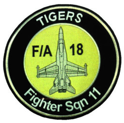 Picture of Swiss Air Force Fighter Squadron 11 Tigers Patch