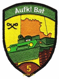 Picture of Aufkl Bat 5 Aufklärer Bataillon 5 braun ohne Klett