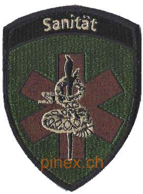 Image de Sanitäts Badge mit Klett