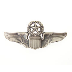Immagine di US Air Force Command Pilot Wings Pilotenabzeichen Metall Uniformabzeichen