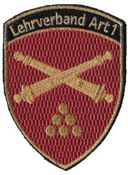 Picture of Lehrverband Art 1 ohne Klett Artillerie Badge