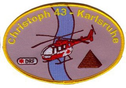 Picture of Christoph 43 Karlsruhe Rettungshelikopter 