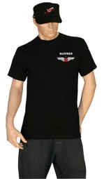 Picture of Helikopter Wings T-Shirt mit Ihrem Namen 