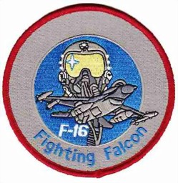 Picture of Lockheed Martin F-16 fighting falcon Patch