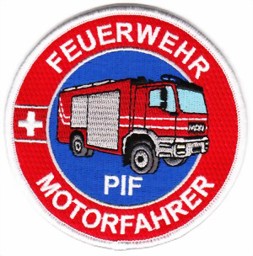 Picture of Feuerwehr Patch Motorfahrer PIF Abzeichen