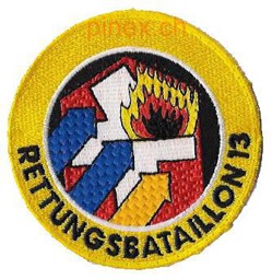 Immagine di Rettungsbataillon 13 gelb Armeebadge