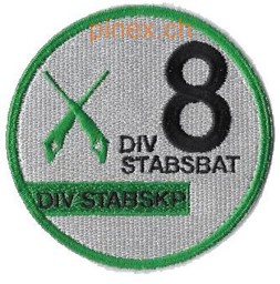 Picture of Div Stabsbat 8 grün Div Stabskompanie
