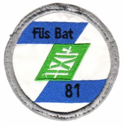 Picture of Füs Bat 81 Rand blau