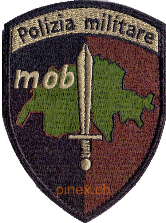 Immagine di Polizia militare mob emblema militare svizzere