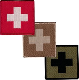 Image de Schweizer Flagge quadratisch Aufnäher Abzeichen