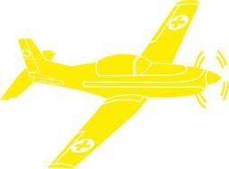 Picture of PC7 Flugzeug Autoaufkleber  