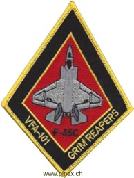 Picture of VFA 101 Grim Reapers F-35C Lightning II Patch