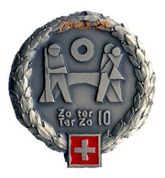 Image de Territorialzone 10 Béretemblem Schweizer Militär