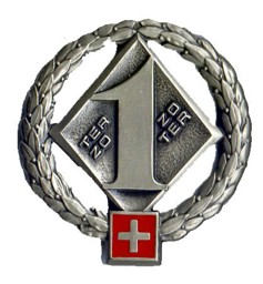 Image de Territorialzone 1 Béret Emblem Schweizer Armee
