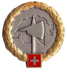 Image de Emblème de béret troupes d'armée suisse