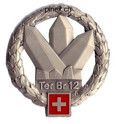 Image de Brigade territoriale 12 Insigne de béret