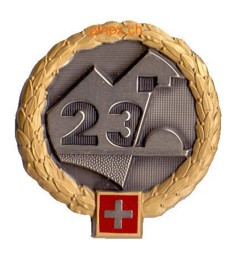 Bild von Festungsbrigade 23 GOLD Béretemblem 