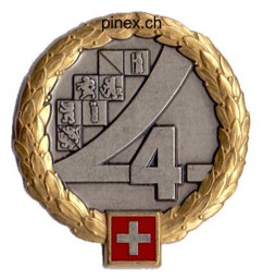 Image de Insigne béret Région territoriale 4 Armée suisse