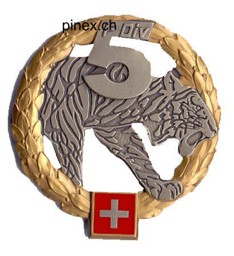 Image de Division de campagne 5 Emblèm de Béret Armée Suisse