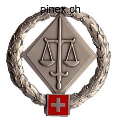 Image de Emblèm de béret Justice militaire Armée Suisse