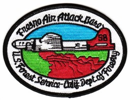 Picture of Fresno Air Attack Feuerwehr Abzeichen  100mm