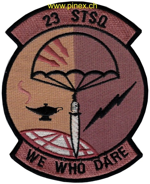 Immagine di 23rd Special Tactics Squadron Abzeichen US Air Force "WE WHO DARE"