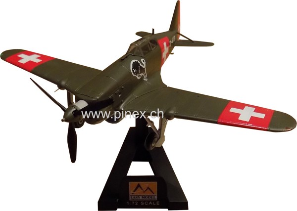 Picture of Morane Saulnier M.S. 406 Schweizer Luftwaffe Fertigmodell