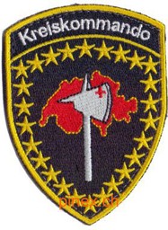 Bild von Kreiskommando Badge ohne Klett Armee 21